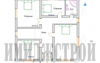 Особняк для юга 270 кв.м.