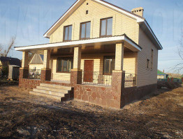 Строительство дома с большой террасой в Искино 198 кв.м