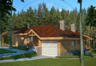 Дом, близкий к земле