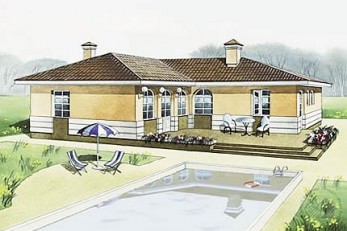 Газобетонный коттедж