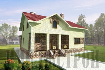 Незамысловатый коттедж 150 кв.м.