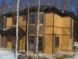 Дом из керамического камня