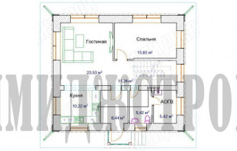 Коттедж в Шмидтово 150 кв.м.