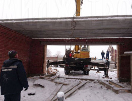 Зимняя стройка 2016. Банный комплекс и коттедж