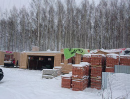 Зимняя стройка 2016. Банный комплекс и коттедж