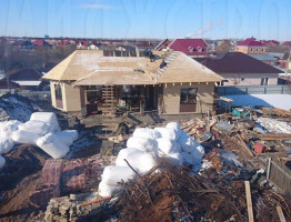 Красивый коттедж с гаражом Красивый коттедж с гаражом