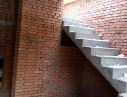 Зимняя стройка 2016. Банный комплекс и коттедж