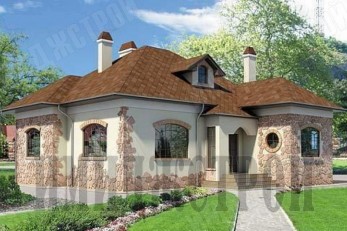 Одноэтажный коттедж в Нагаево 150 кв.м.