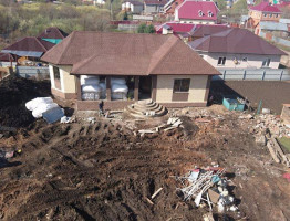 Красивый коттедж с гаражом Красивый коттедж с гаражом