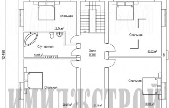 Дом камень и кирпич 297 кв. м.