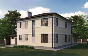 Интересное решение по террасе 230 кв.м.