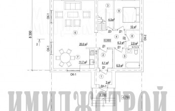 Простой дом 144 кв.м.