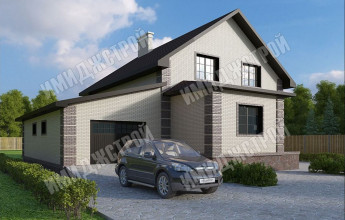 Мансардный дом с гаражом 244 кв. м.