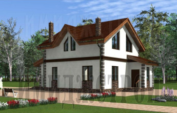 Мансардный дом 124 кв.м.