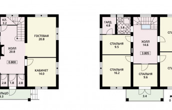 Дом в английском стиле