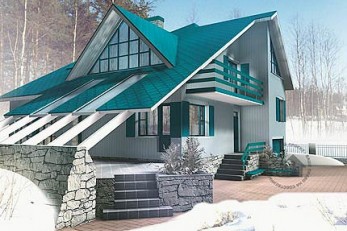 Дом с удобным небольшим планом