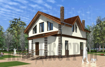 Мансардный дом 124 кв.м.