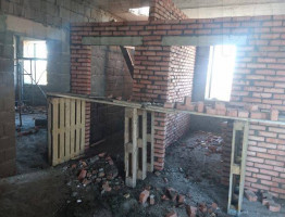 Красивый коттедж с гаражом Красивый коттедж с гаражом