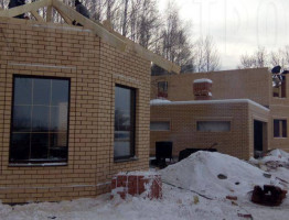 Зимняя стройка 2016. Банный комплекс и коттедж