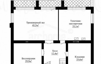 Проект большого дома на 485 квадратов