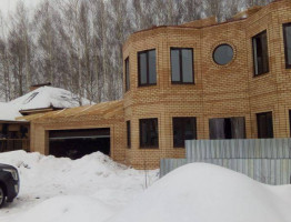 Зимняя стройка 2016. Банный комплекс и коттедж