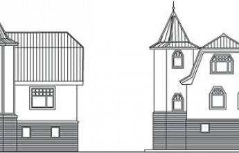 Романтический коттедж с зимним садом