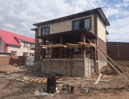 Красивый коттедж с гаражом Красивый коттедж с гаражом