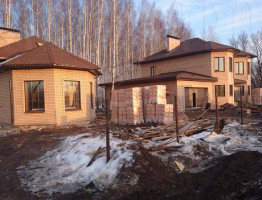 Зимняя стройка 2016. Банный комплекс и коттедж