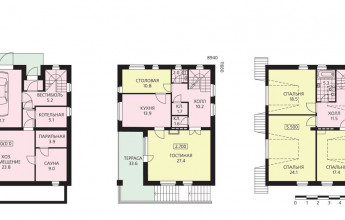 Компактный дом для небольшого участка