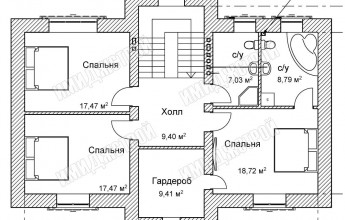 Особняк в Карпово 186 м2