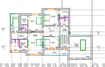 С плоской кровлей 1100 м2