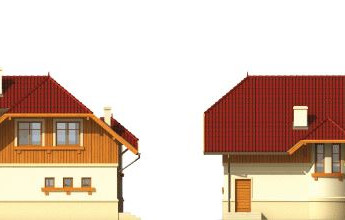 Практичный типовой проект дома Анна