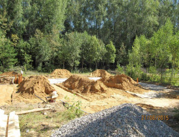 Дом из керамического камня