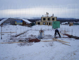 Коттедж с большими окнами 156 кв.м.