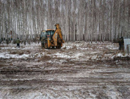 Зимняя стройка 2016. Банный комплекс и коттедж