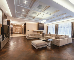 Отделка в особняке в Подмосковье