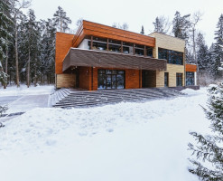 Отделка в особняке в Подмосковье