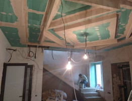 Зимняя стройка 2016. Банный комплекс и коттедж