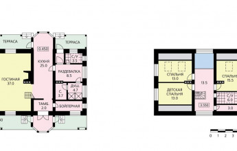 Раскидистая кровля - вот кредо этого дома