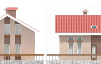 Коттедж с террасой