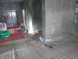 Зимняя стройка 2016. Банный комплекс и коттедж