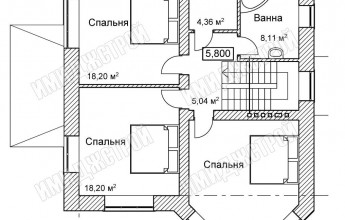 Проект в Станция Юматово 233 м2