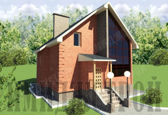 дом с цоколем