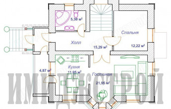 дом с цоколем