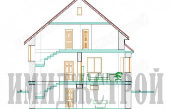 дом с цоколем