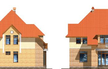 Зеркальный коттедж