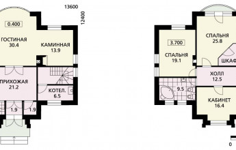 Зеркальный коттедж
