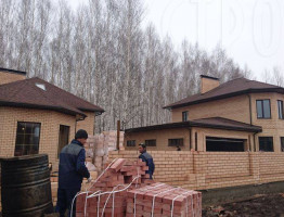 Зимняя стройка 2016. Банный комплекс и коттедж