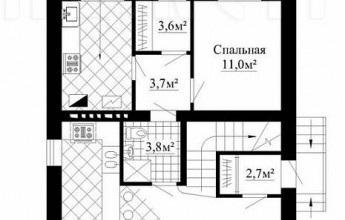 Коттедж в 132 квадрата