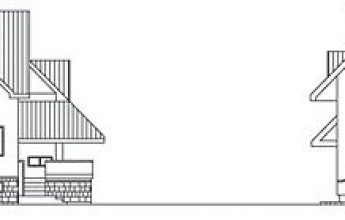 Узкий участок для большого дома - вам сюда
